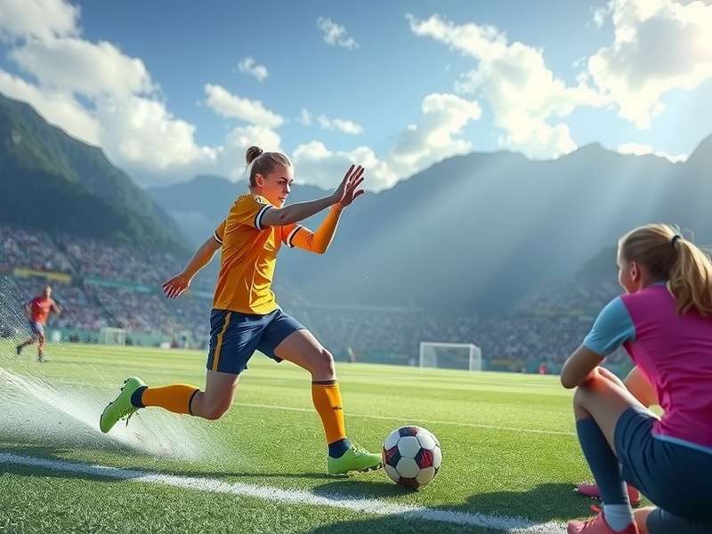 FC Mobile gameplay screenshot showing intense football action