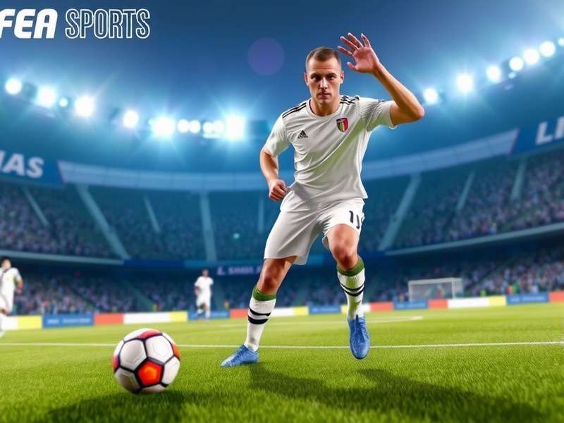 FC Mobile squad builder screen showing a high-rated team