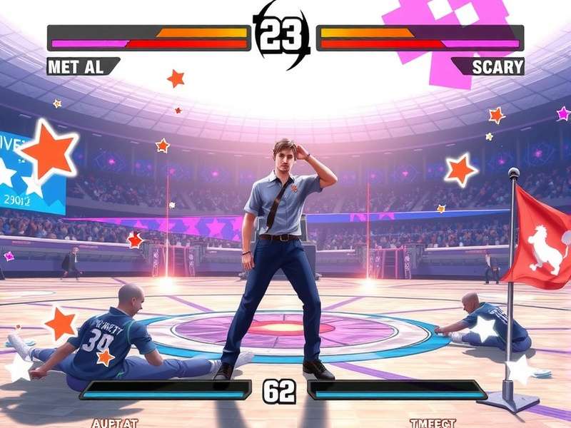 EA Sports FC Mobile gameplay screenshot showing a stunning goal