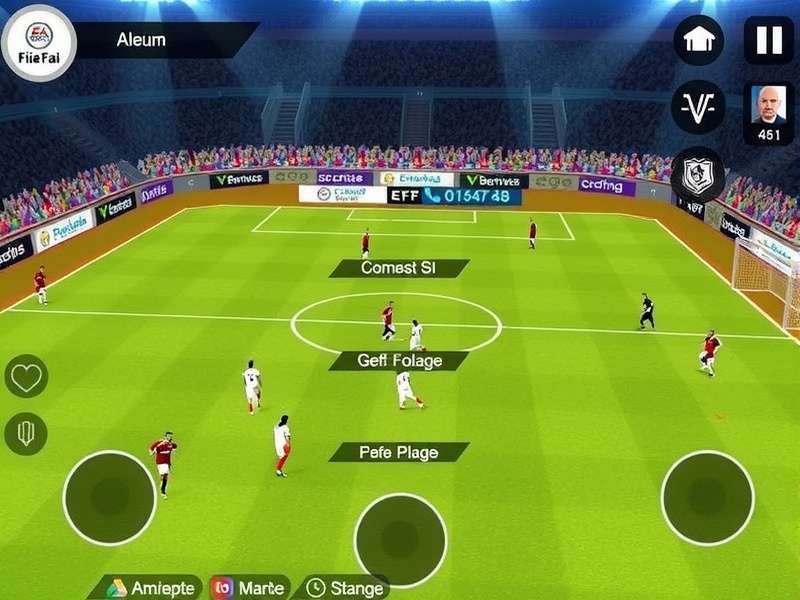 FC Mobile Gameplay Screenshot showing ultimate team