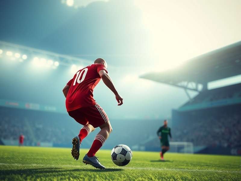 FC Mobile gameplay screenshot showing intense match action