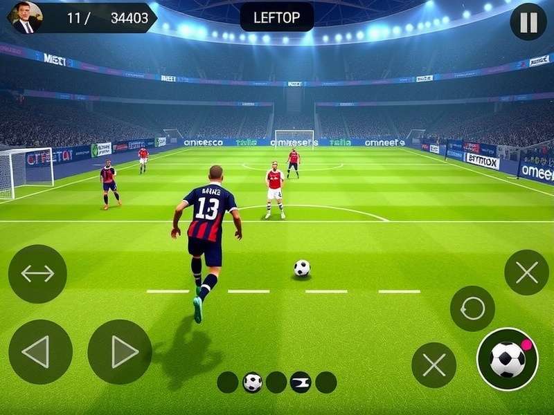 FC Mobile Gameplay Screenshot showing advanced team