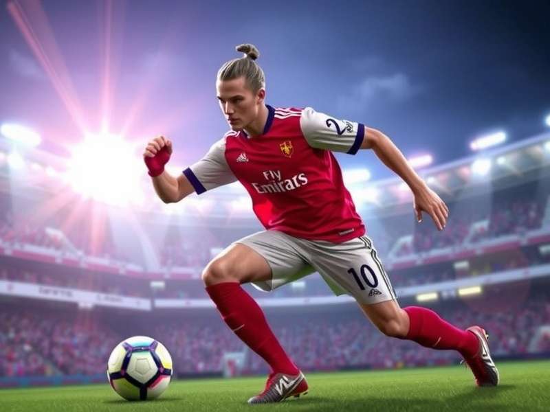 EA SPORT FC Mobile 2025 gameplay screenshot showing stunning graphics and player action