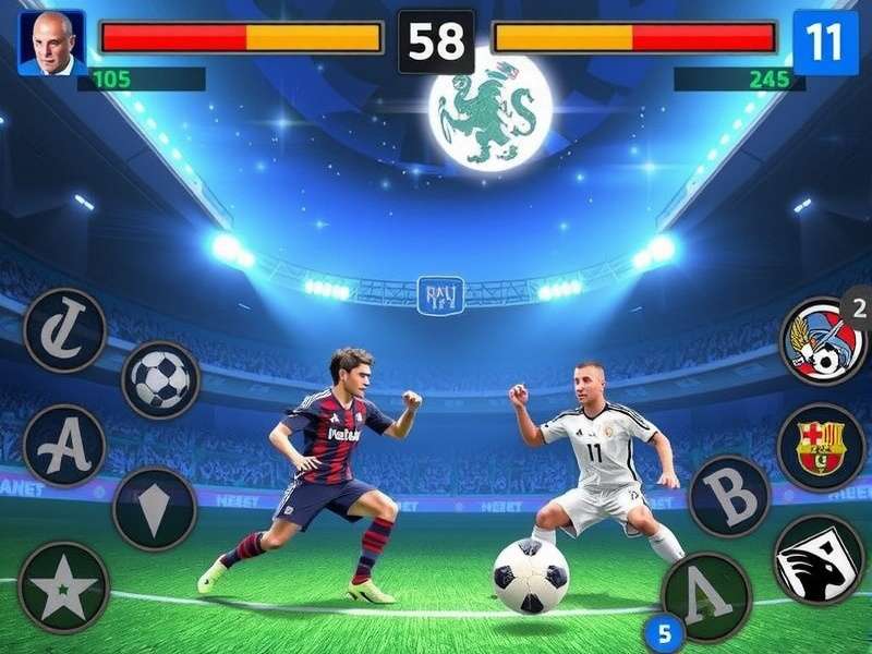 FC Mobile Gameplay on PC Screen