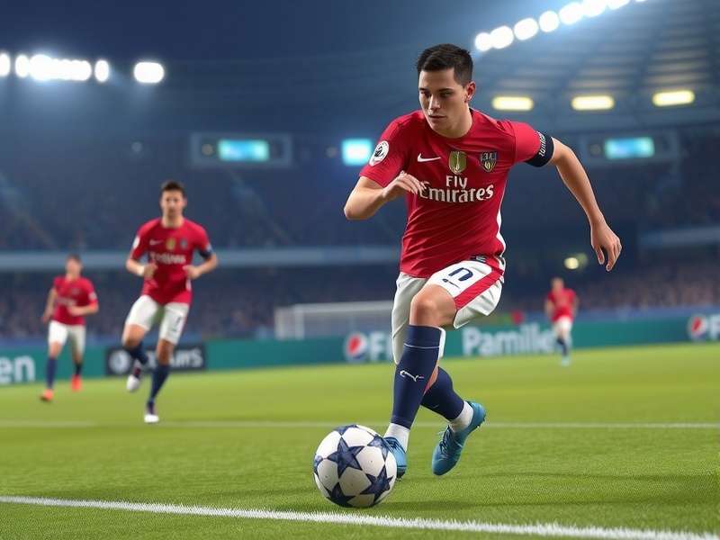 Data analytics dashboard showing FC Mobile player stats