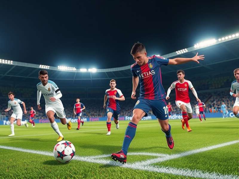 Renderz FC Mobile gameplay screenshot showing advanced tactics