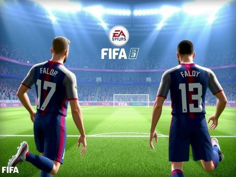 FC Mobile Gameplay Screenshot showing intense football action