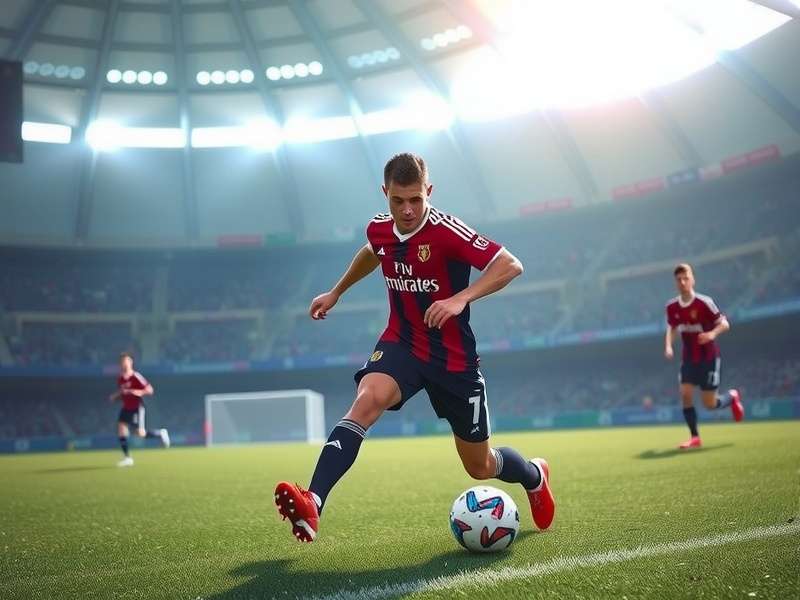 FC Mobile gameplay screenshot showing intense match action