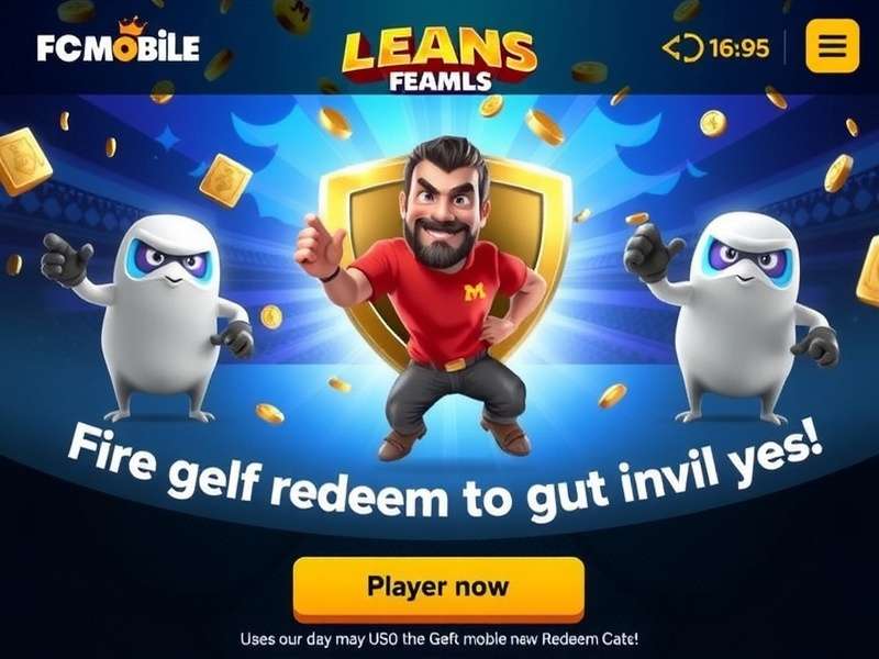 FC Mobile Redeem Code Interface Showing Free Rewards
