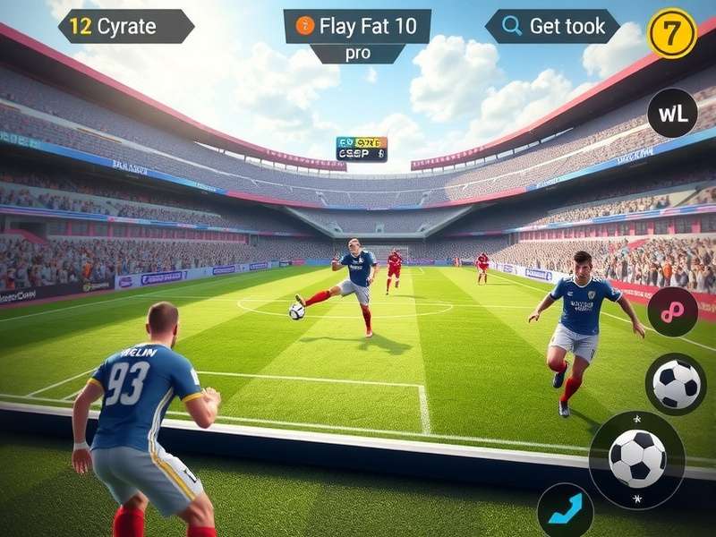 FC Mobile Career Mode screen showing player development and transfer options