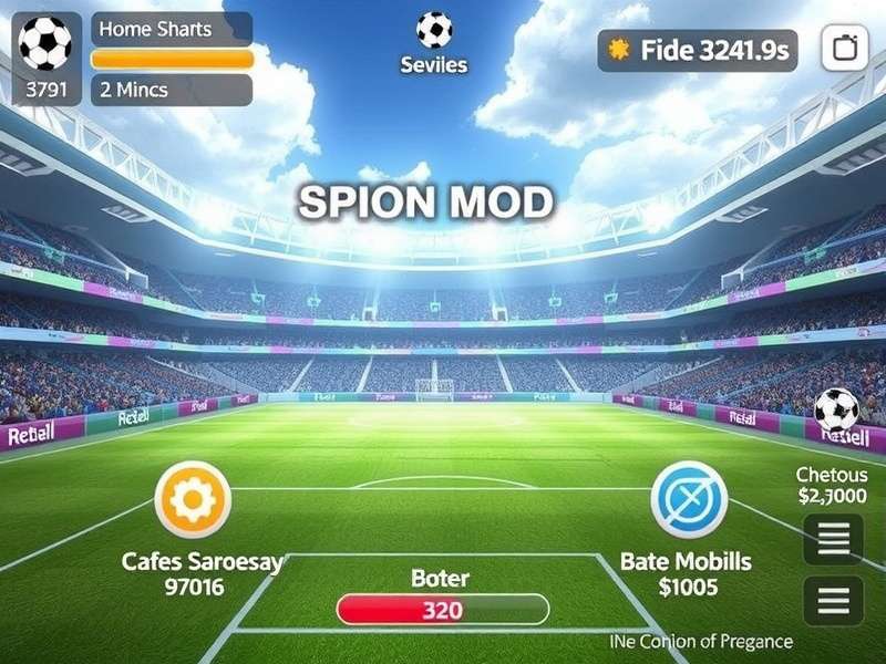 FC Mobile Mod gameplay screenshot showing enhanced graphics