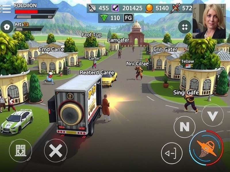 FC Mobile VN Garena gameplay screenshot showing Vietnamese server interface