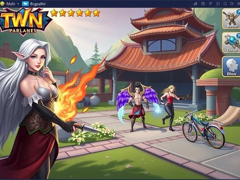 FC Mobile Vn Pc gameplay screenshot showing football action on mobile and PC