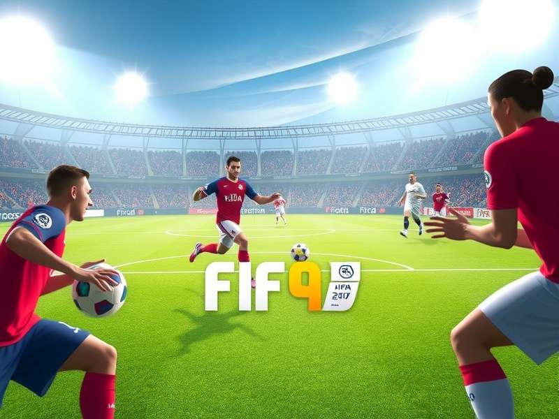 FC Mobile Gameplay Screenshot showing intense match action