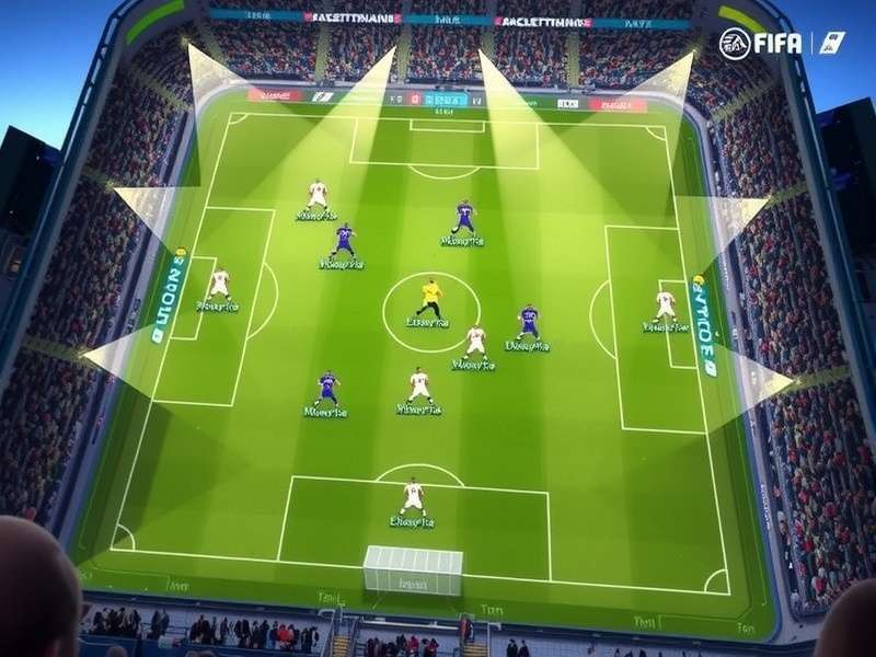 Infographic showing optimal FC Mobile squad chemistry links