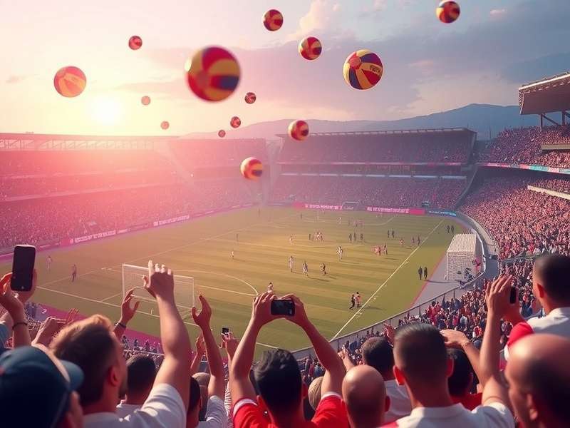 FC Mobile gameplay screenshot showing team management interface