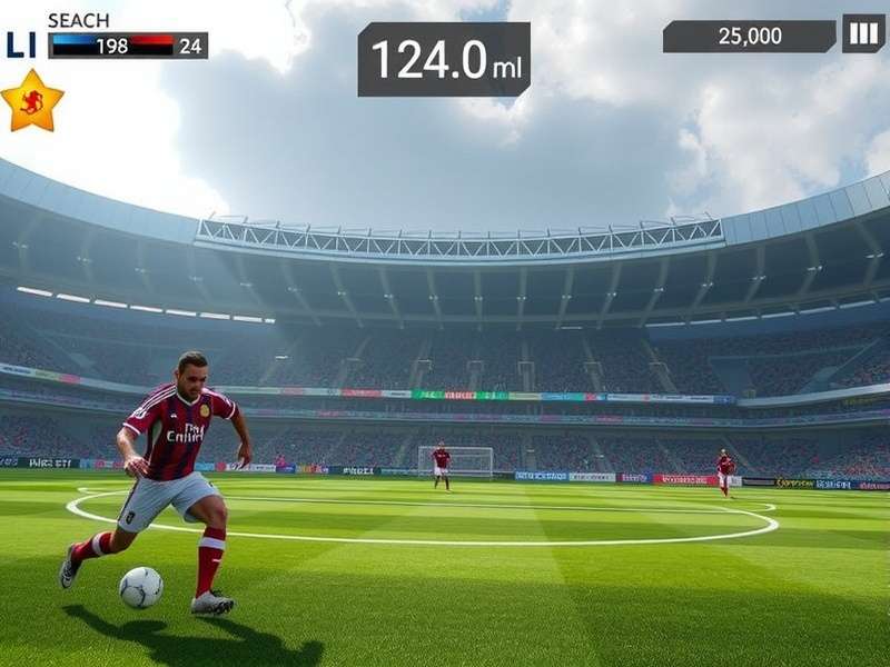Render Fc Mobile gameplay showing realistic graphics and player details