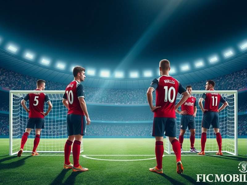 FC Mobile control layout and gameplay interface