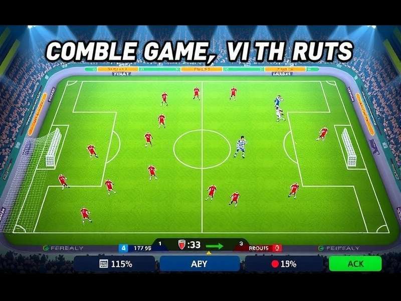 FC Mobile gameplay screenshot showing realistic football action