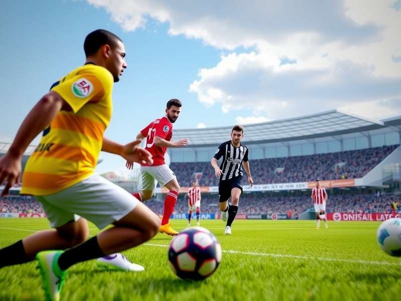 FC Mobile gameplay action shot with Indian players in focus