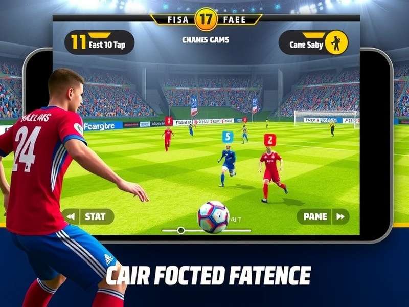 FC Mobile gameplay showcase with EA Sports branding