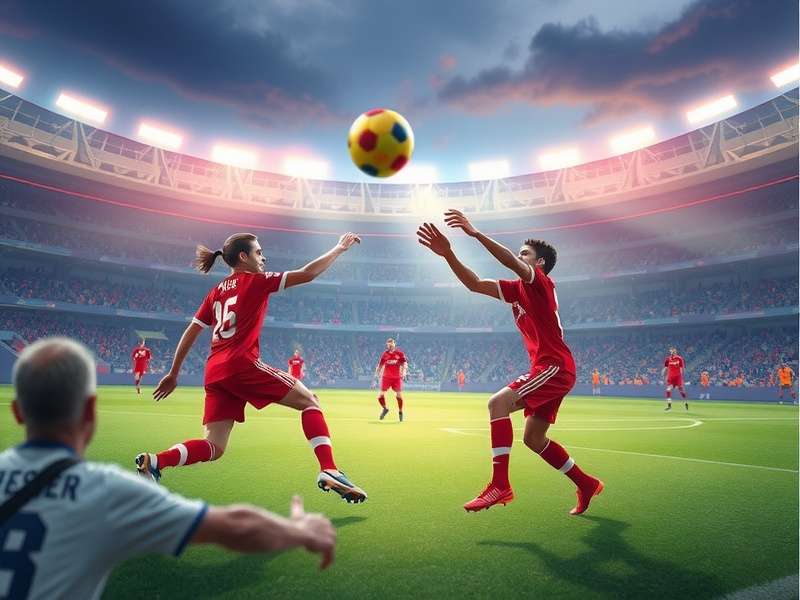 FC Mobile Game Mode gameplay action shot with players competing on a mobile device