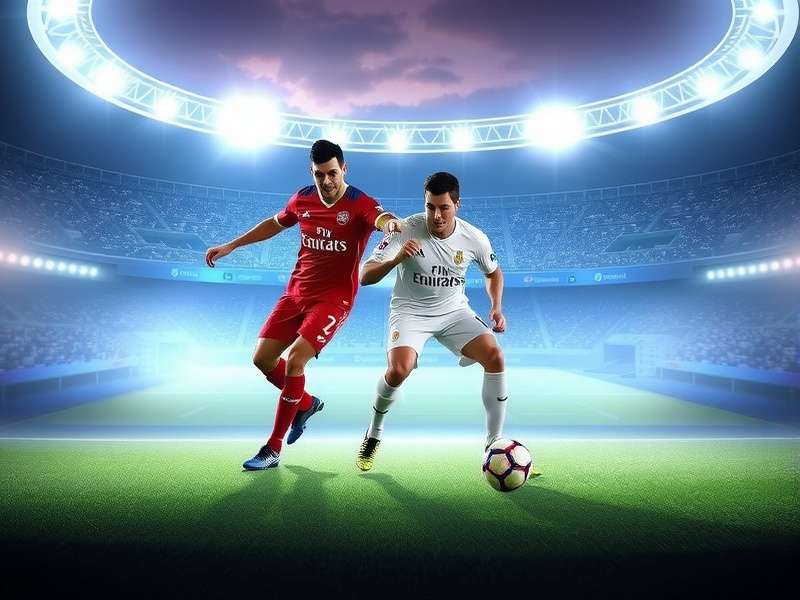 FC Mobile gameplay showcase featuring Ultimate Team and match action on mobile screen